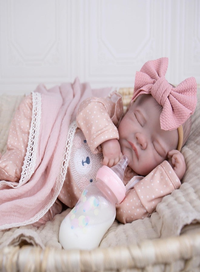 Milidool Reborn Baby Dolls, 20Inch Soft Vinyl Realistic-Newborn Baby Doll Poseable Real Life Lifelike Baby Dolls Accessories with Gift Box Toy for 3+ Year Old Girls Gifts, Pretend Play, Collection - Image 4